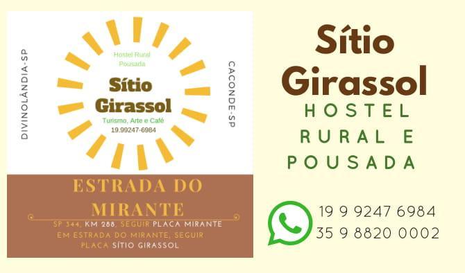 카콘지 Sitio Girassol 호스텔 외부 사진